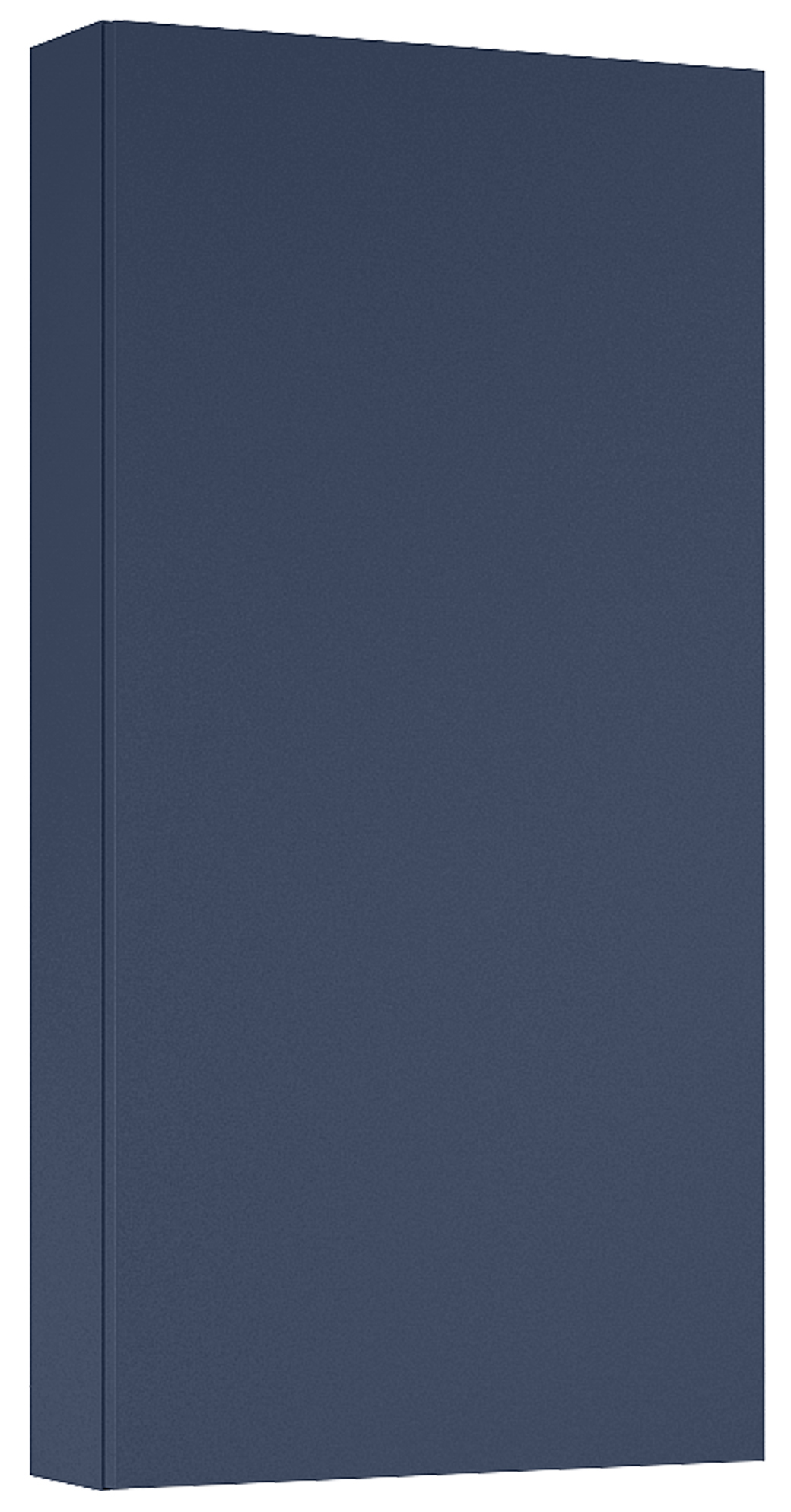 Roca Extra szafka 40x12,6x80 cm boczna wisząca niebieski mat A857957538