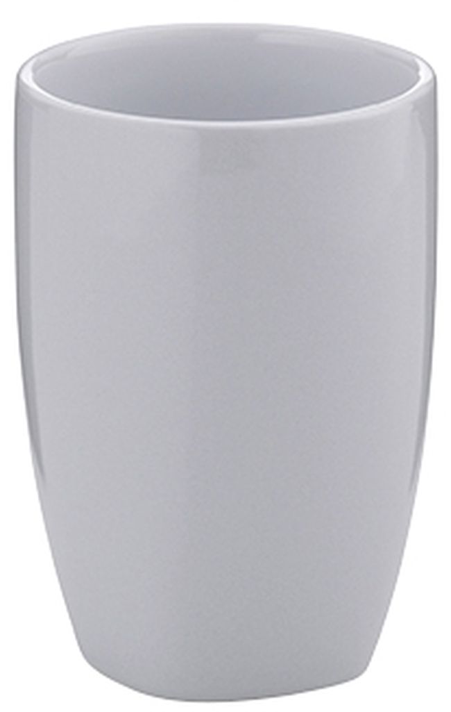 Kela Landora kubek na szczoteczki stojący szary 20406 - Wysyłka w 24h