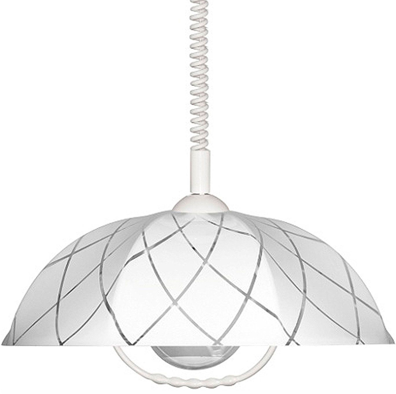 Luminex Kuchnia lampa wisząca 1x15 W biała 5288