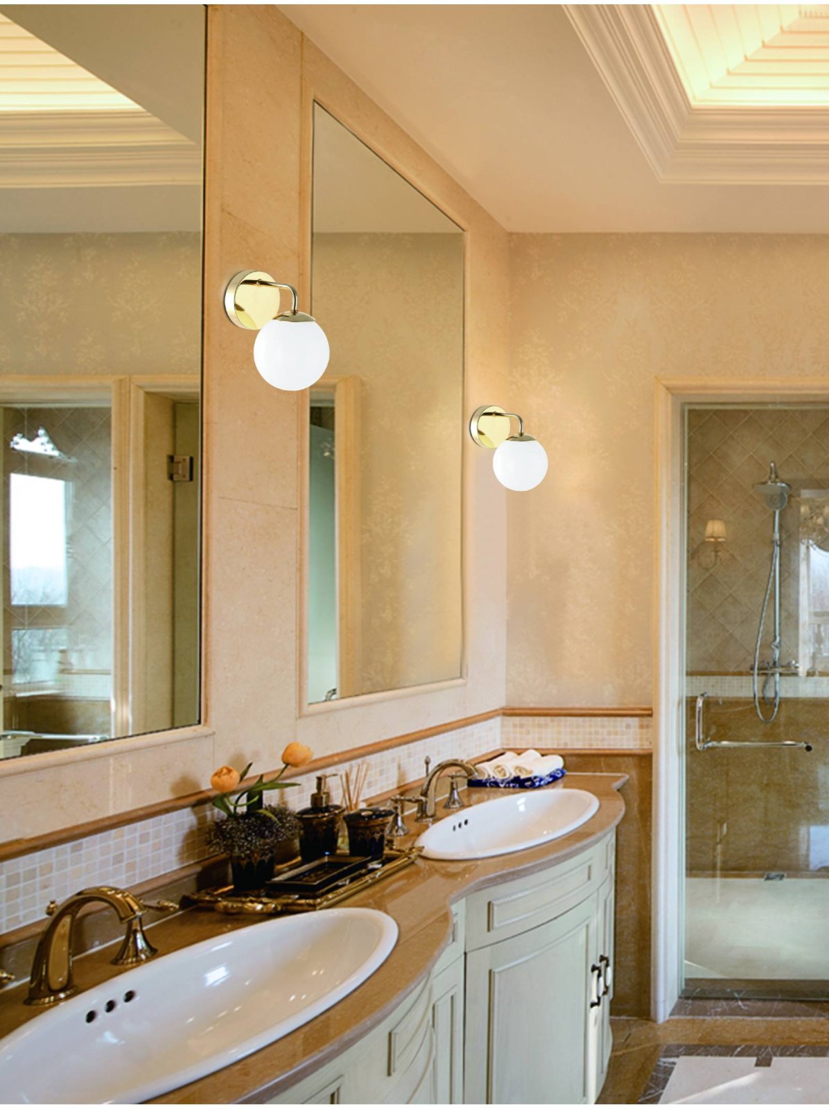 Open Design (Orlicki Design) Bao kinkiet 1x8 W biały-chrom OR81381 - Wysyłka w 24h