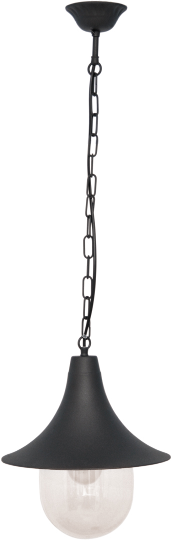 Kaja Boston lampa wisząca zewnętrzna 1x60W czarna K-8131CZARNY