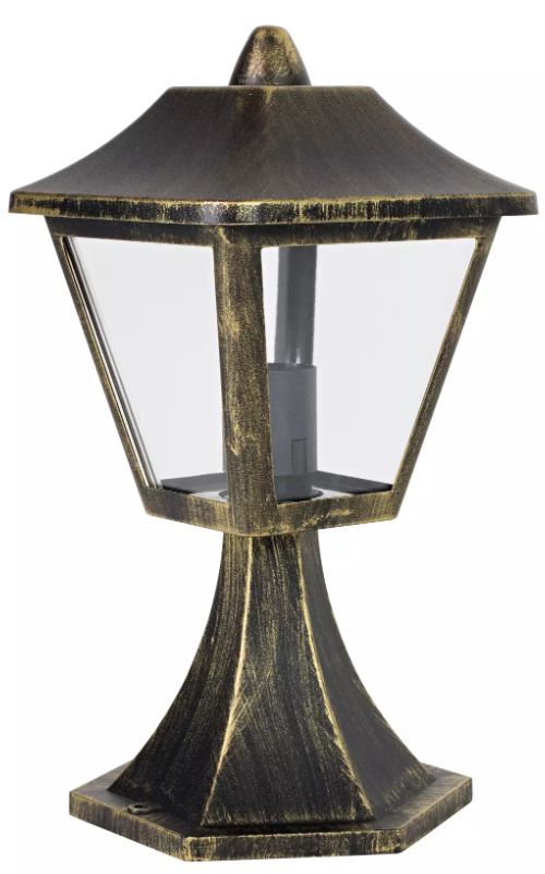 Osram Endura Classic Trad lampa stojąca zewnętrzna 1x60 W mosiądz