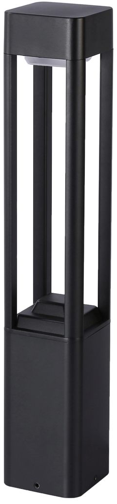 Italux Nutri lampa stojąca zewnętrzna 1x10 W czarna OFL-22982-L-BK