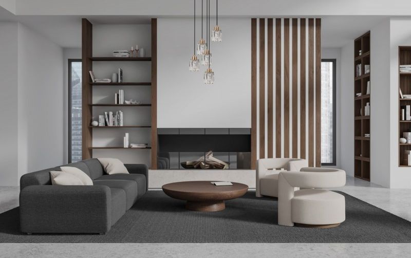 Italux Torno lampa wisząca 5x40 W czarna/złota PND-40813-5R-BK-HBR