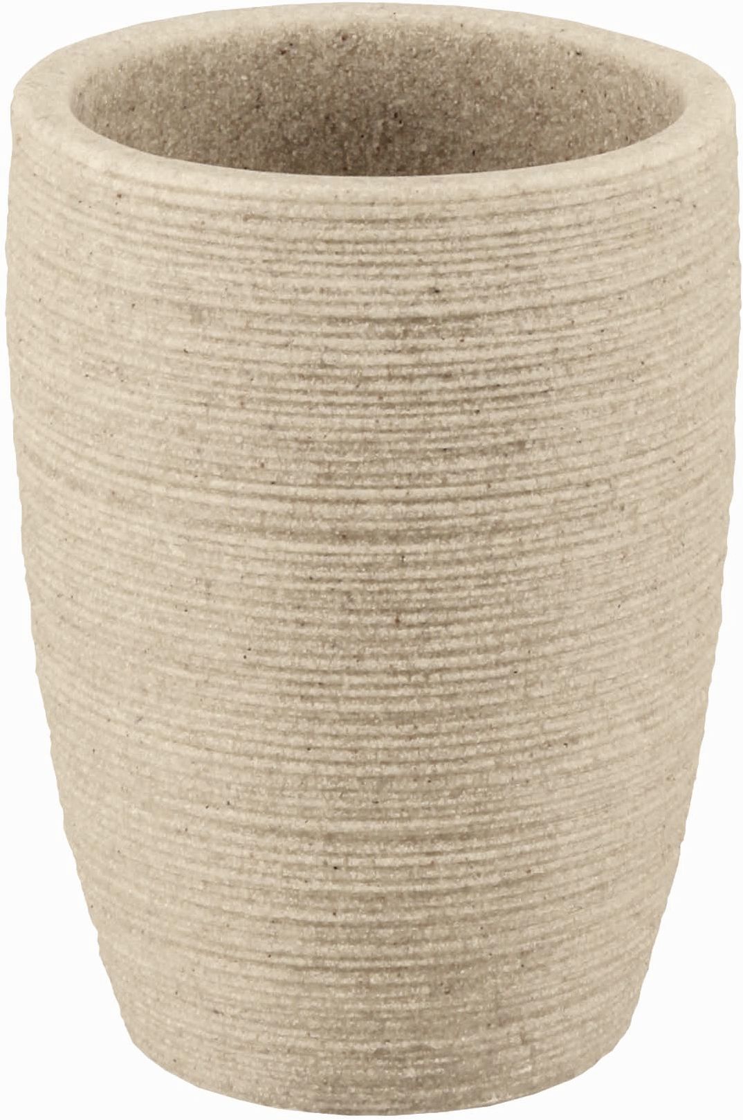 Kleine Wolke Sand kubek na szczoteczki beżowy 8680272852