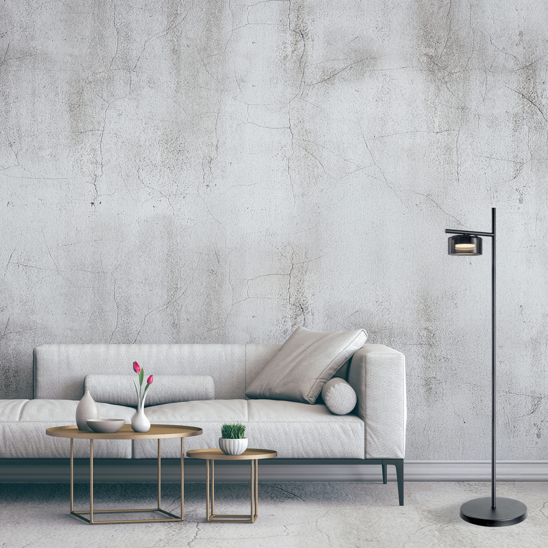 Goldlux Ofelia lampa stojąca 1x10 W czarna 331489 - Wysyłka w 24h