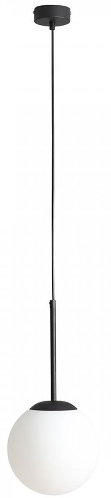 Aldex Bosso Mini 20 lampa wisząca 1x60W czarna/biała 1087XS1