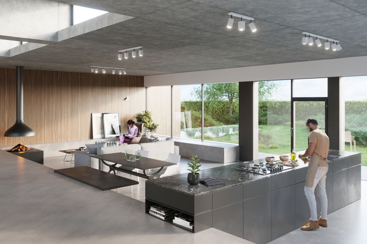 Sollux Lighting Merida lampa podsufitowa 6x40W biała SL.0464