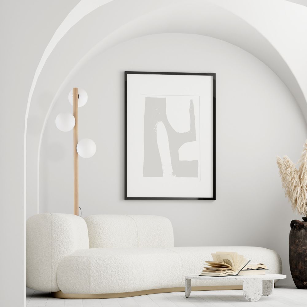 TK Lighting Estera Wood lampa stojąca 3x6W jasne drewno/białe szkło 5809