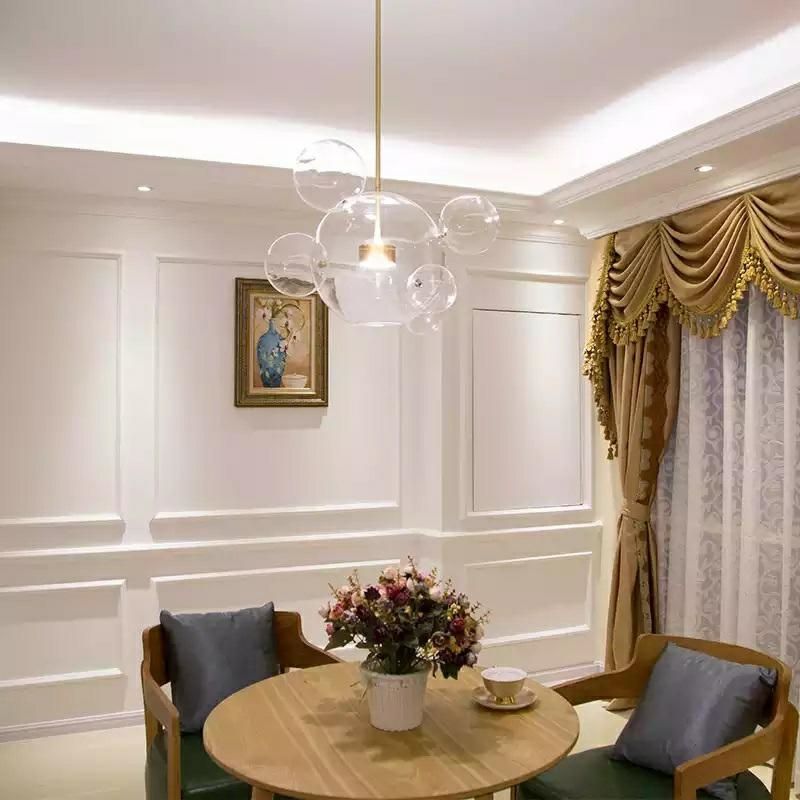 Moosee Capri lampa wisząca 2x7 W czarna-przezroczysta-złota MSE1501100545