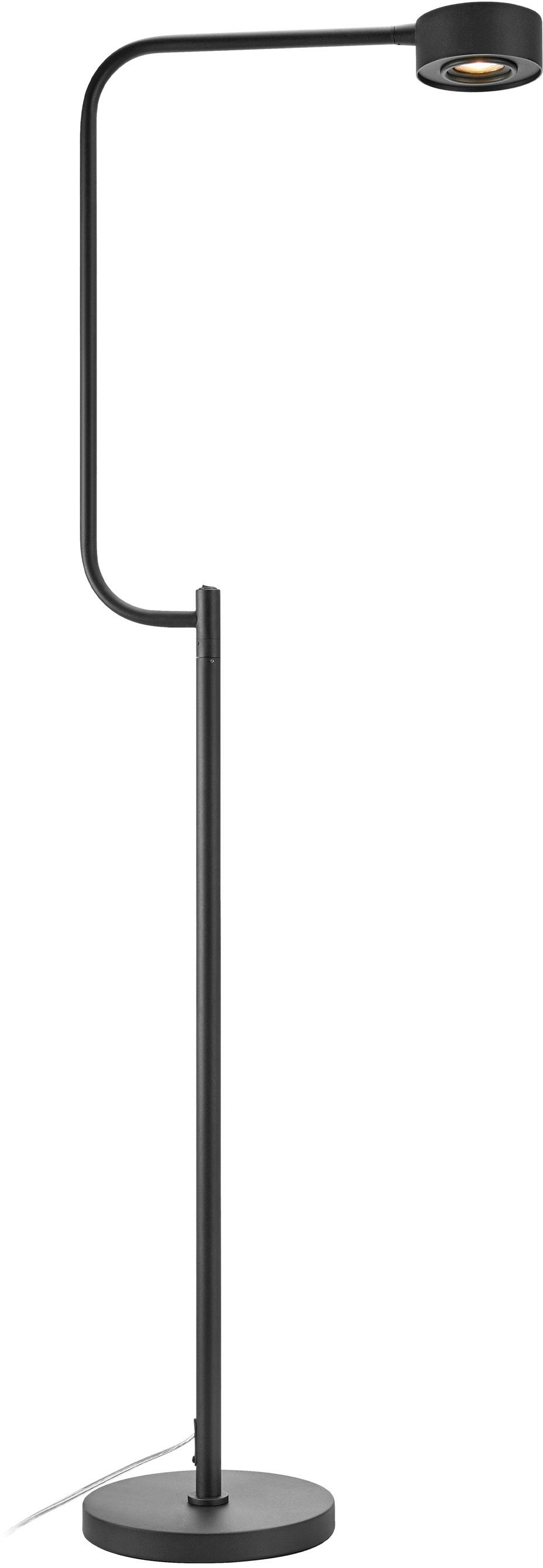 Markslöjd Hugo lampa stojąca 1x4,9 W czarna 109175