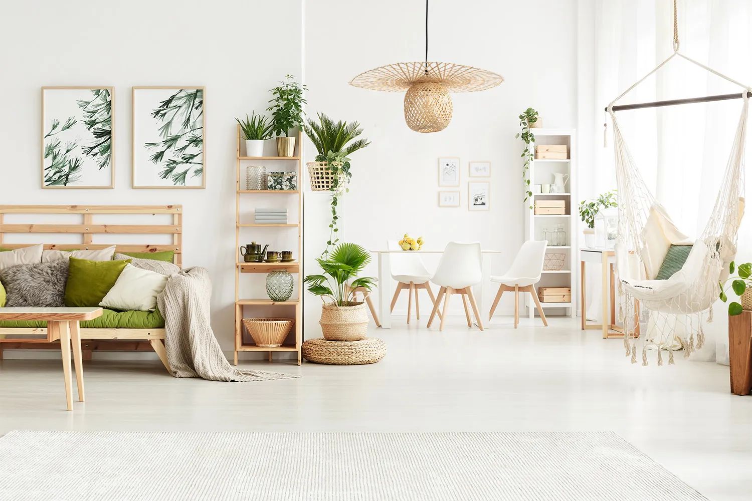 TooLight Boho lampa wisząca 1x60 W drewno OSW-05241