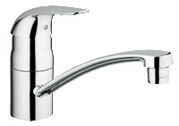 Bateria kuchenna chrom stojąca chrom Grohe Euroeco 32750000 - Wysyłka w 24h