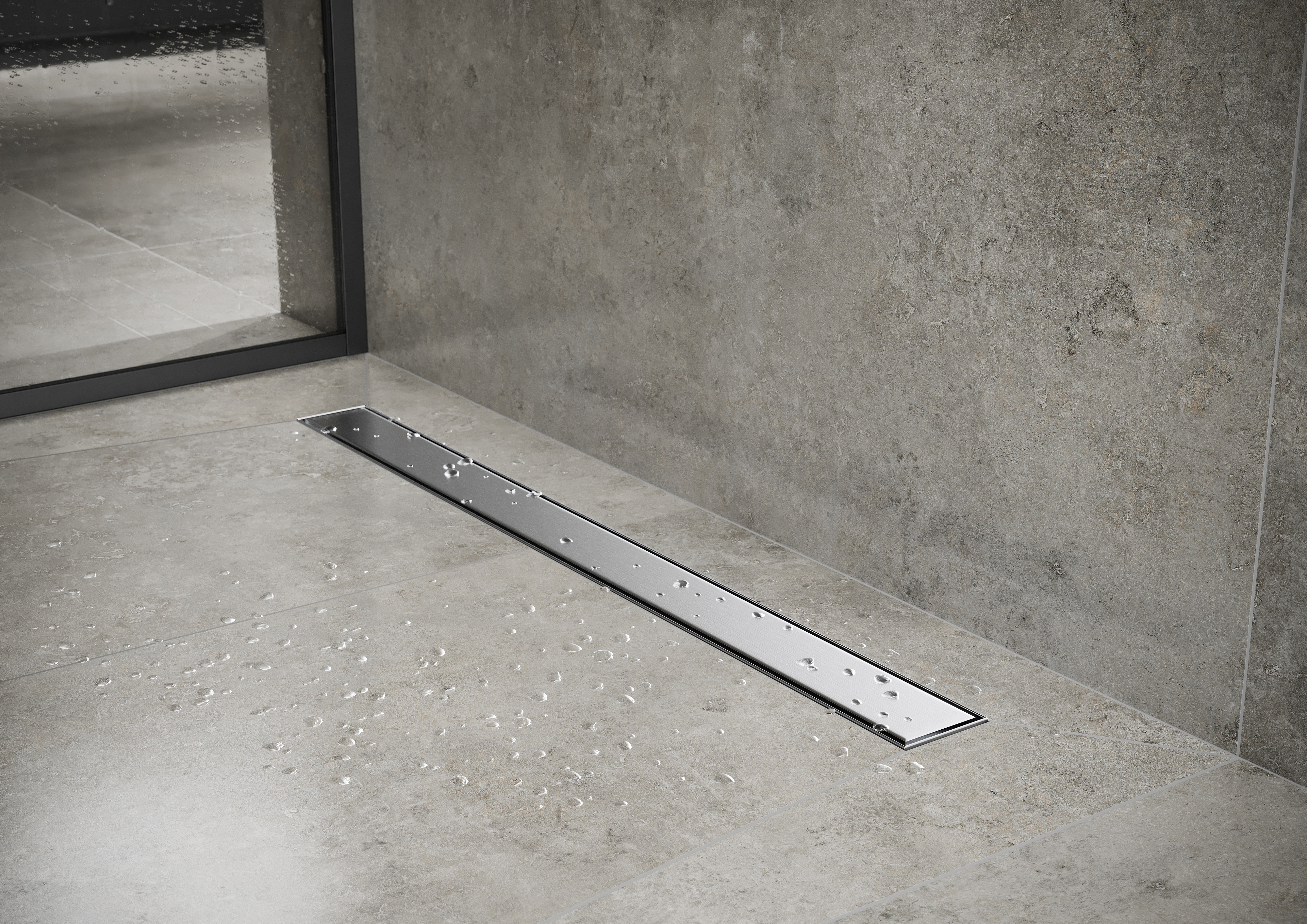 Cersanit Tako odpływ prysznicowy 70 cm gun metal S204-063