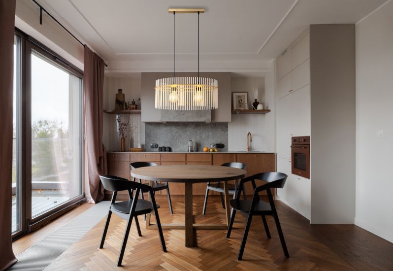 Globo Lighting Gorley lampa wisząca 2x60 W złota 15698H3M