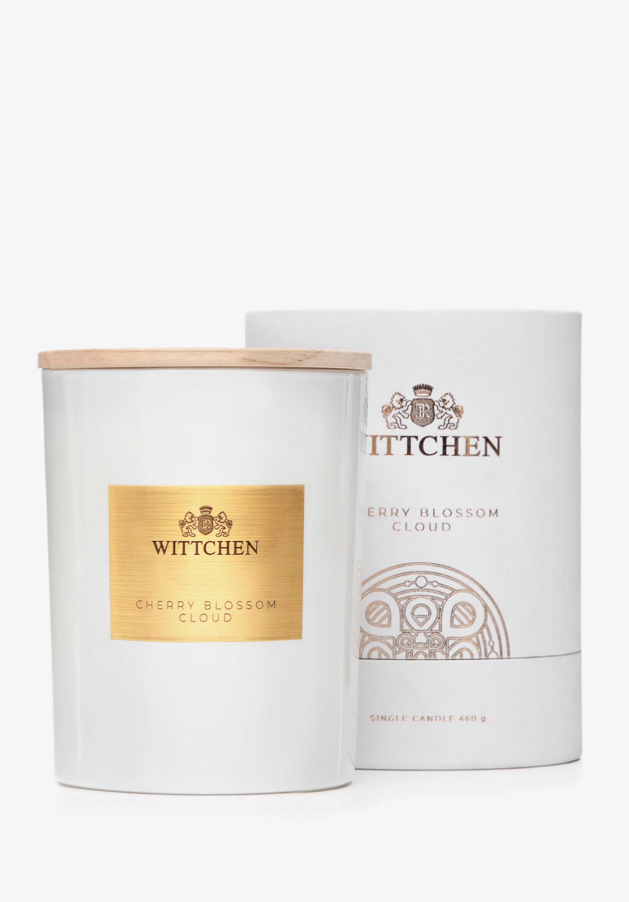 Świeca sojowa z podwójnym knotem duża Cherry Blossom Cloud