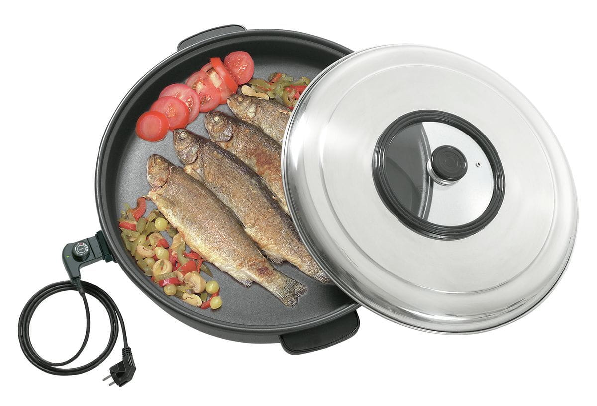 Patelnia elektryczna okrągła 55cm Bartscher
