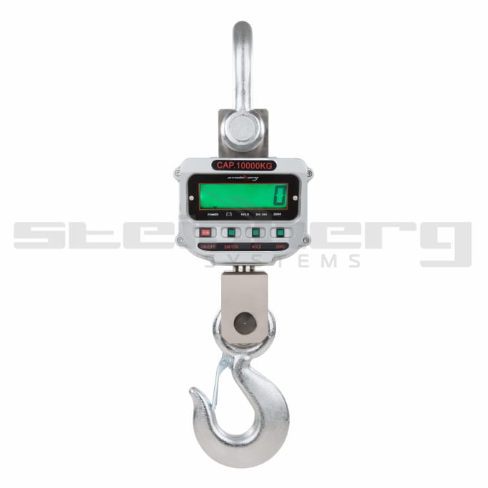 Waga hakowa 10 ton/2kg LCD z pilotem i akumulatorem