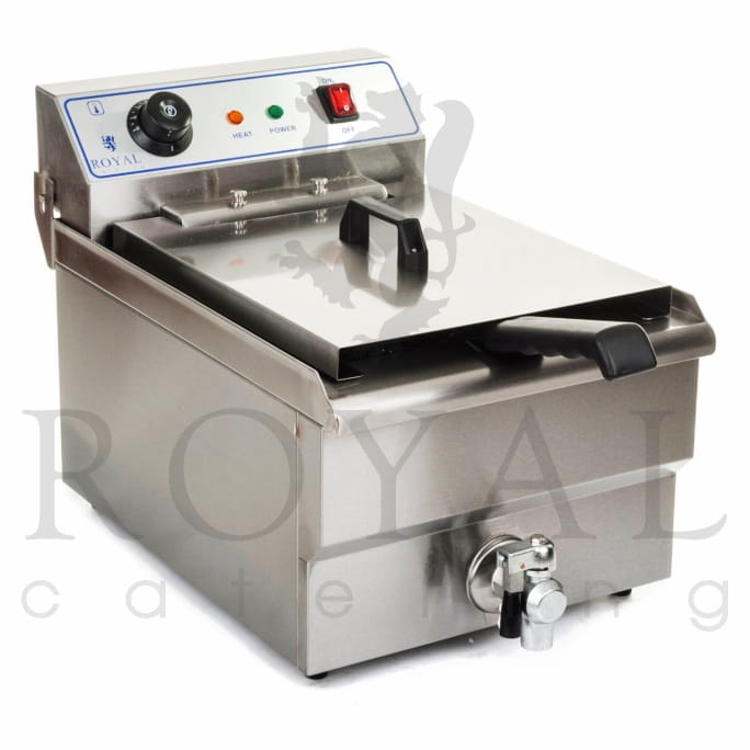 Frytkownica 10 litrów z kranikiem