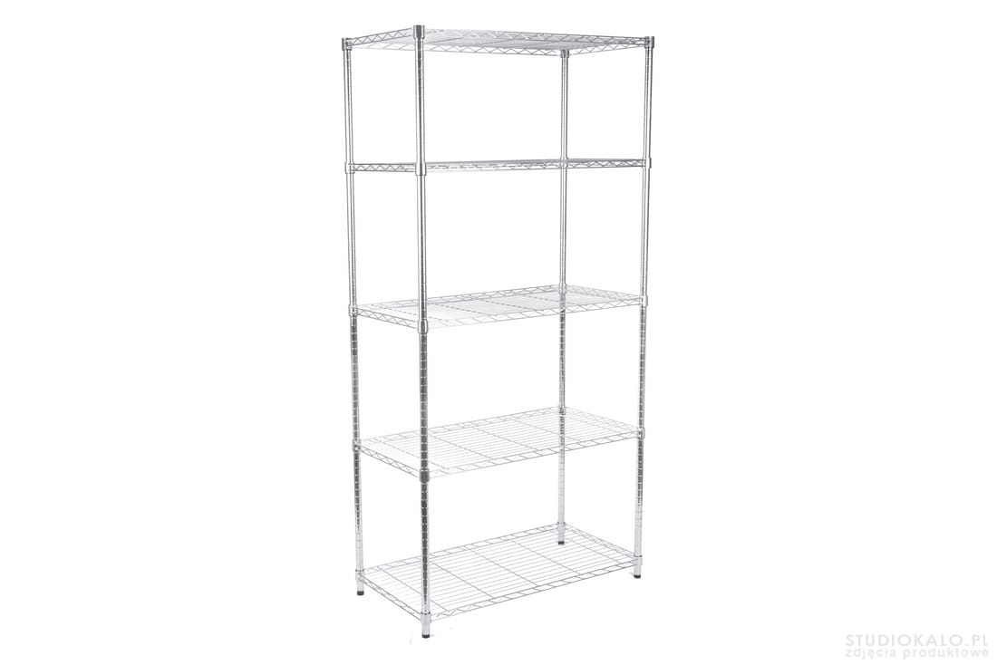 Regał magazynowy ażurowy ociekowy 5 półek