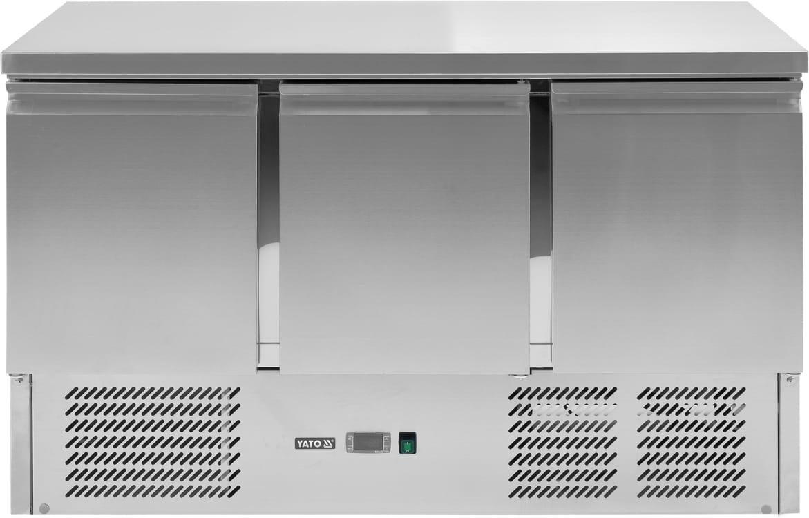 Stół chłodniczy 3-drzwiowy 136,5x70x87cm