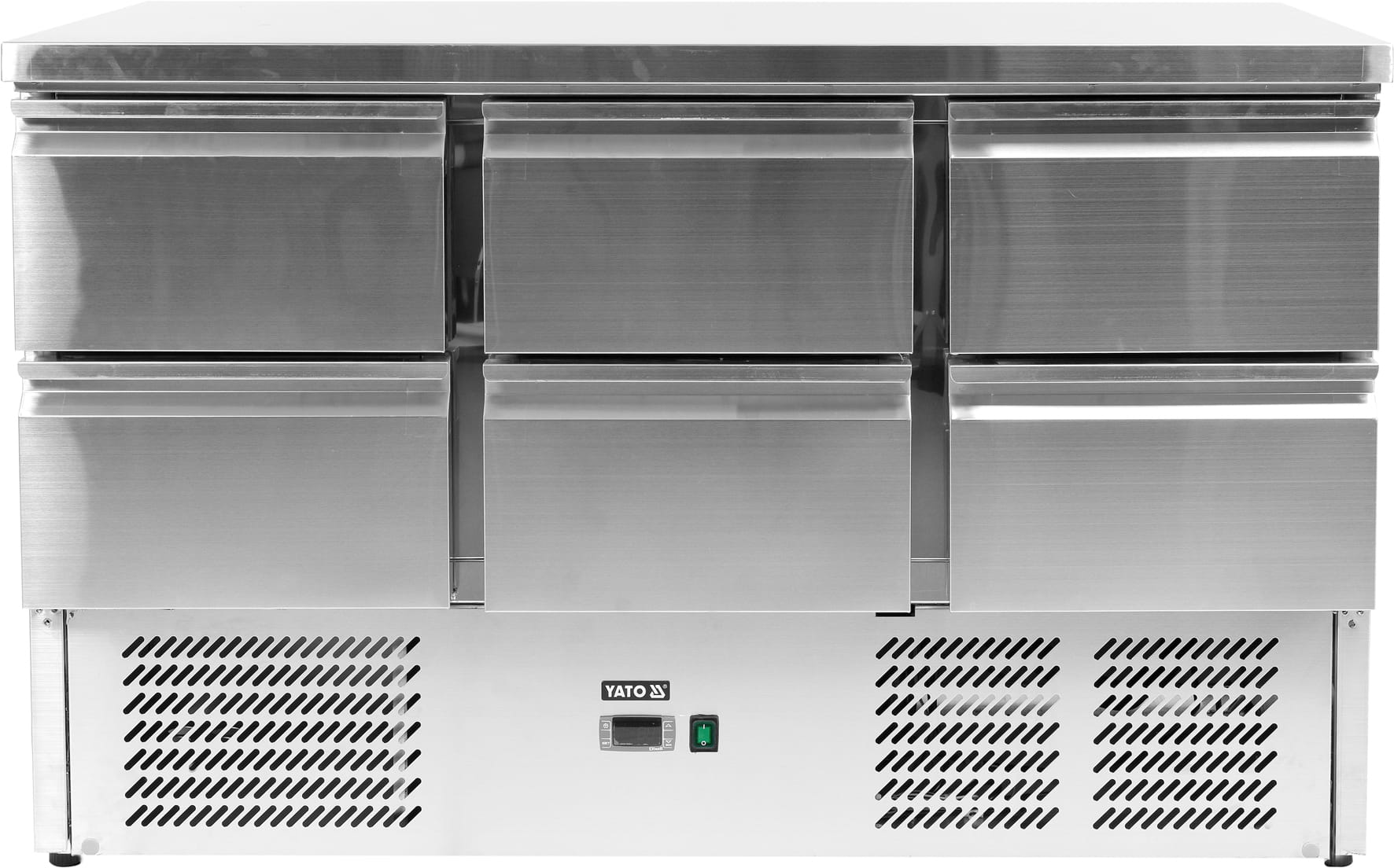 Stół chłodniczy z 6 szufladami 368L