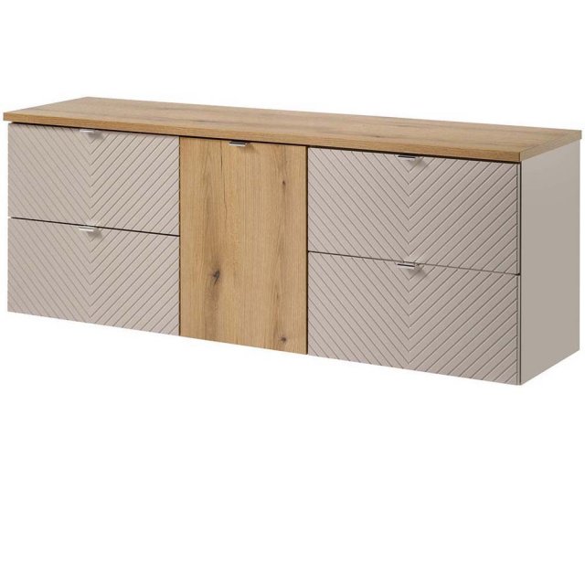 COMAD Zestaw mebli VIVA CASHMERE 2 szafki podblatowe, szafka z koszem