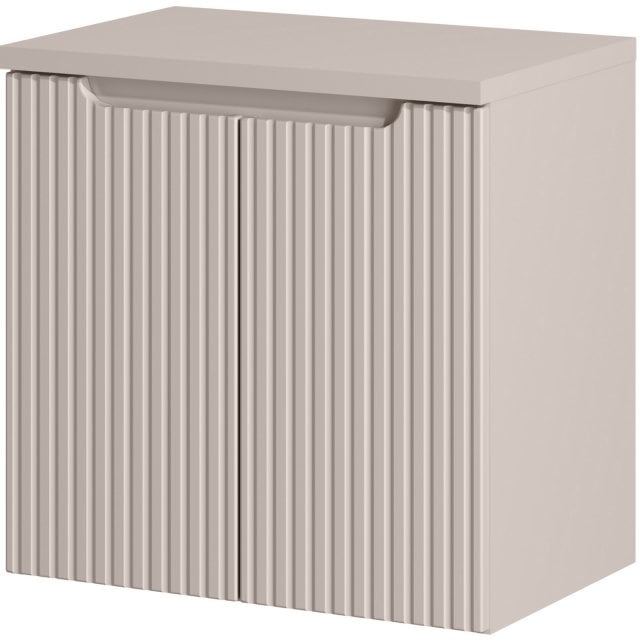 COMAD Szafka podumywalkowa z drzwiami NOVA CASHMERE z blatem 60 cm