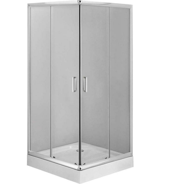 DEANTE Kabina prysznicowa kwadratowa FUNKIA szkło transparentne 80x80