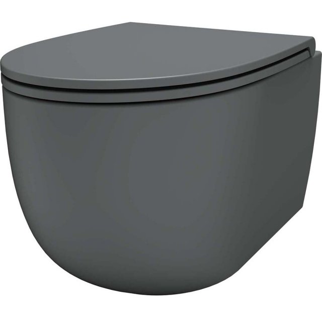 SDR CERAMICHE Miska podwieszana BULL MAGNESIO bezkołnierzowa wirowa z