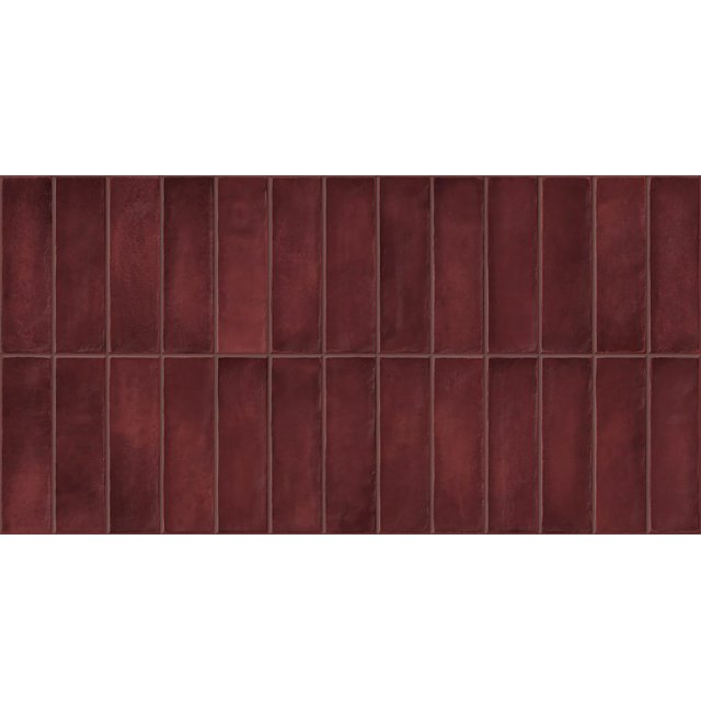 Gres szkliwiony hiszpański Gayafores DECO ARTIS PLUS BURDEOS błyszczą