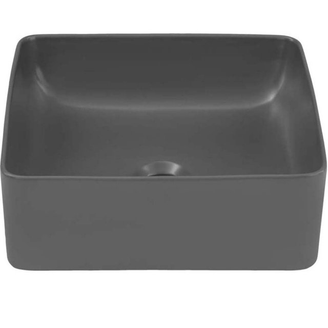 COMAD Umywalka nablatowa SLIM 40 szary mat UM-6276