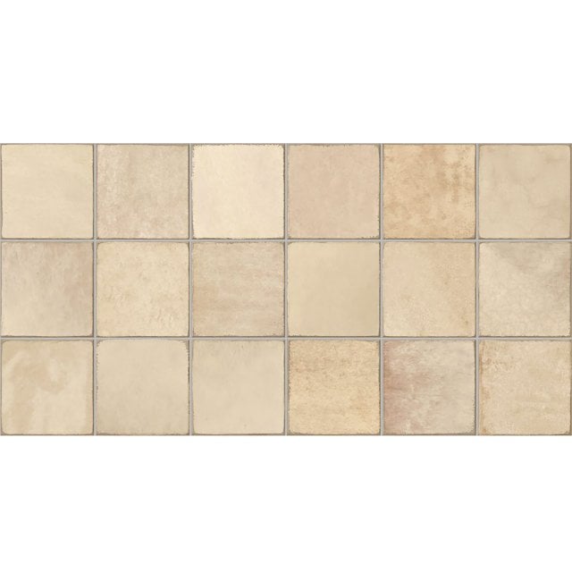 Gres szkliwiony hiszpański Gayafores DECO AMARIS MOCA błyszczący 32x6