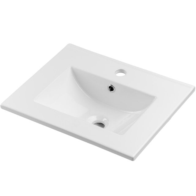 COMAD Umywalka meblowa DANCE jednokomorowa 50 biała UM-2050RB DANCE 5