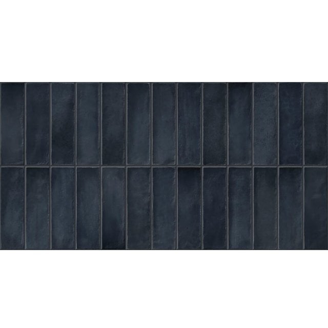 Gres szkliwiony hiszpański Gayafores DECO ARTIS PLUS NAVY błyszczący