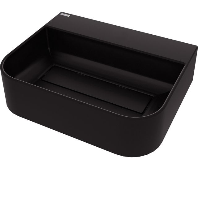 DEANTE Umywalka nablatowa ARNIKA granitowa 50,5x40,5 nero CQA_NU5S