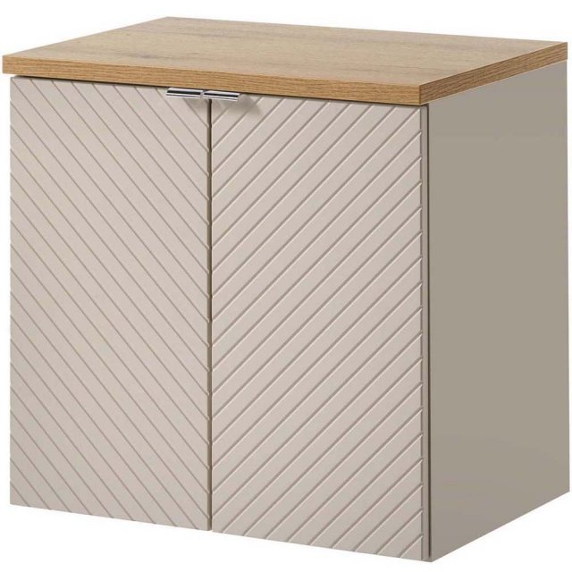 COMAD Szafka podumywalkowa z drzwiami VIVA CASHMERE z blatem OAK 60 c