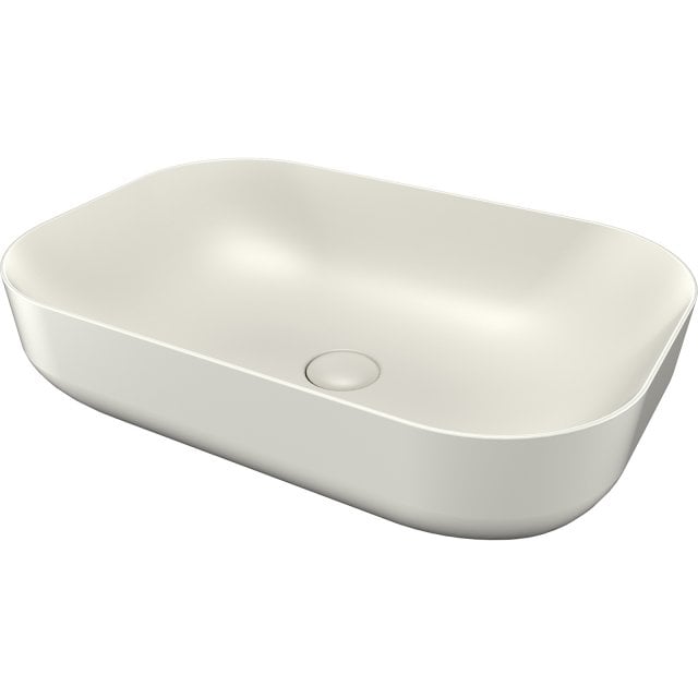 SDR CERAMICHE Umywalka nablatowa POOL 2 PANNA 62x42 z korkiem MW.K2