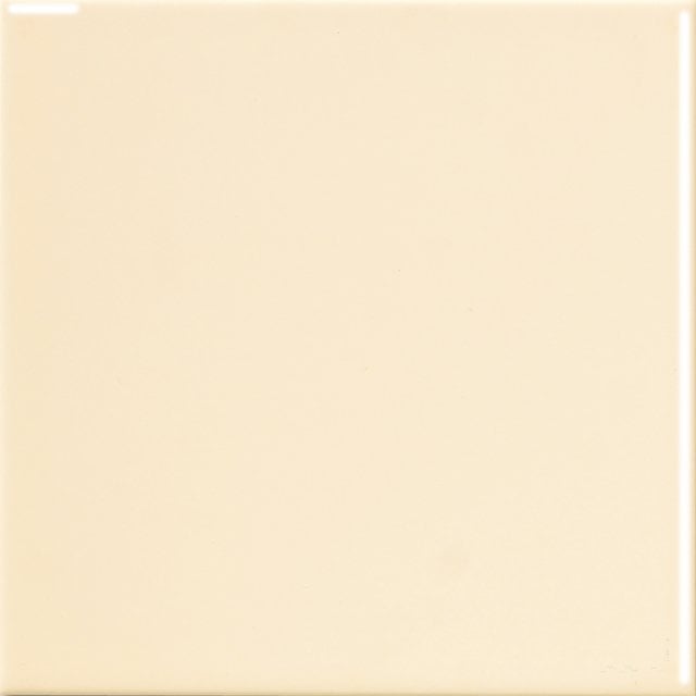 Płytka ścienna hiszpańska VA MONOCOLOR CREMA LISO błyszcząca 20x20 ga