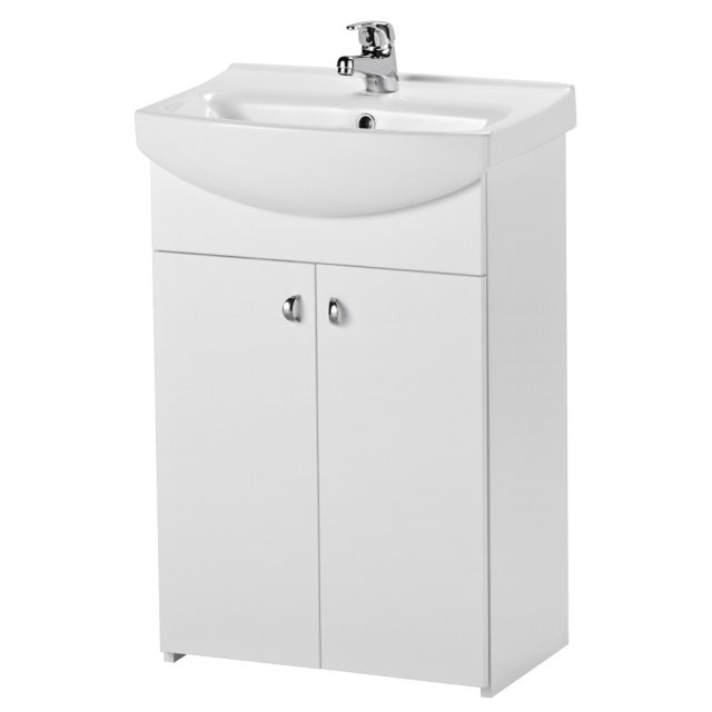 MITO Cersanit Szafka BIANCO z umywalką CERSANIA NEW 60 biała S509-041