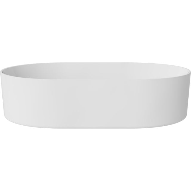 BESCO Umywalka nablatowa LOVA owalna 53 biała #UMD-LB-N