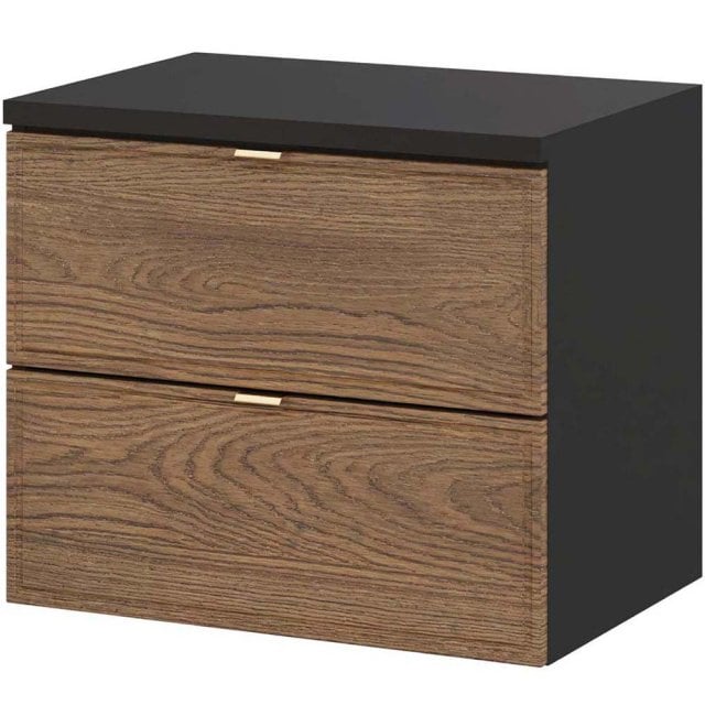 COMAD Szafka podumywalkowa TALIA CASELLA z blatem BLACK 60 cm