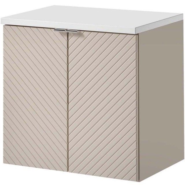 COMAD Szafka podumywalkowa VIVA CASHMERE z drzwiami z blatem WHITE 60