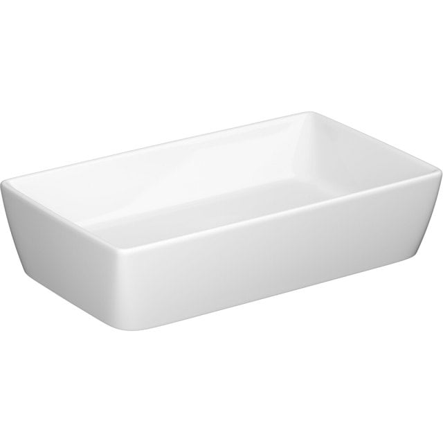 Umywalka nablatowa CITY SP60 z korkiem ceramicznym