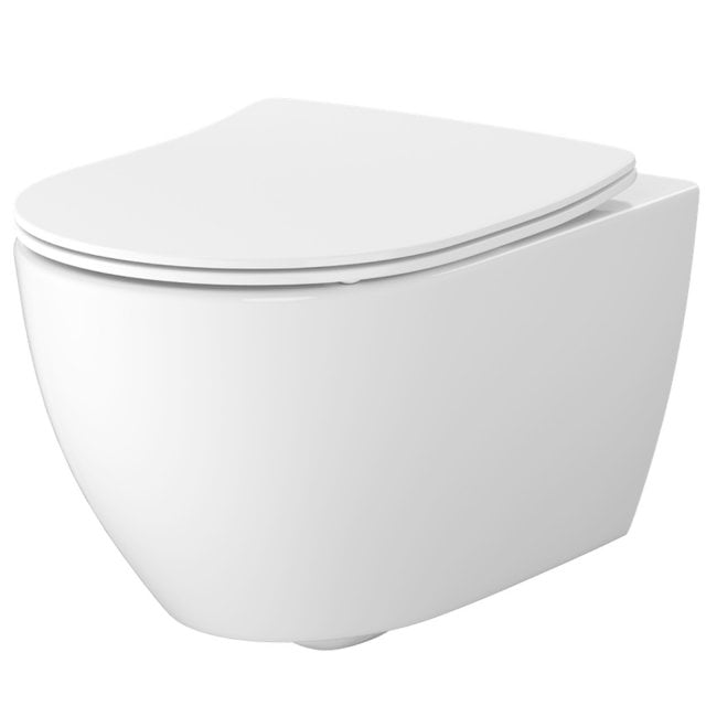 CERSANIT Miska WC podwieszana ZEN PRO OVAL VORTEX z podświetleniem LE