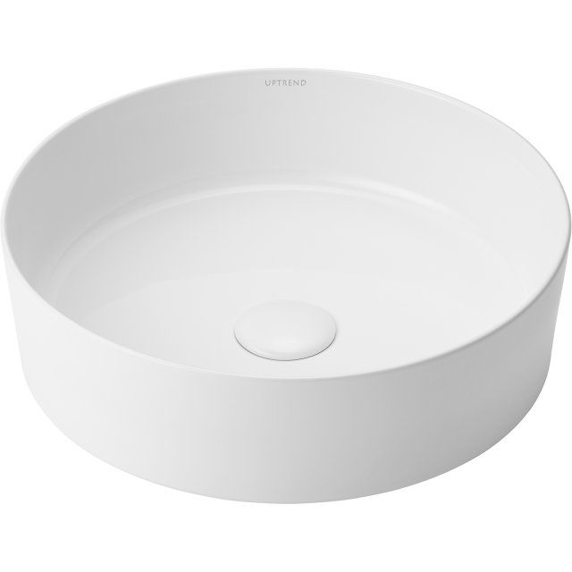 UPTREND Umywalka nablatowa LYNX 38,5 biała UP4024