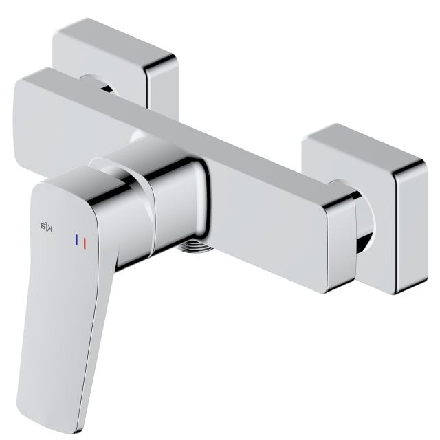 KFA Bateria prysznicowa MALAGA ścienna chrom 4526-010-00