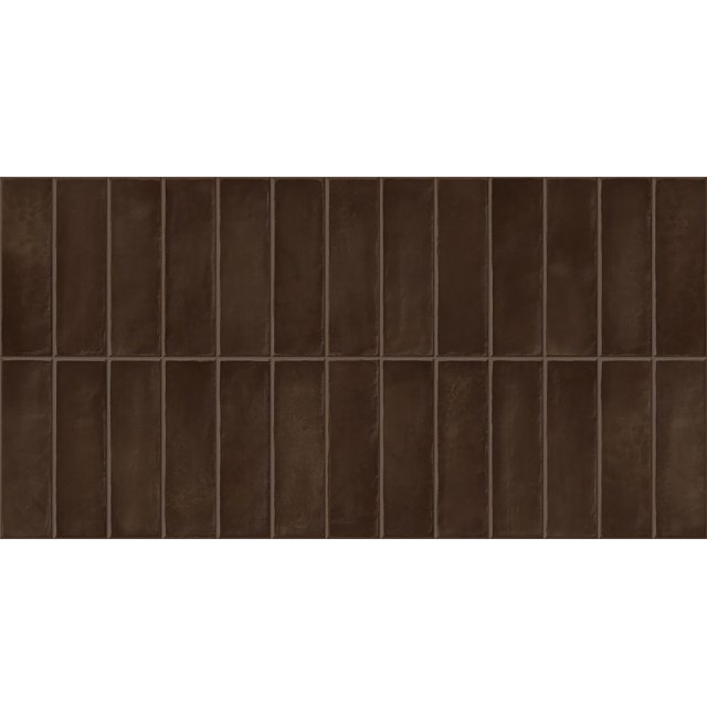 Gres szkliwiony hiszpański Gayafores DECO ARTIS PLUS COCOA błyszczący