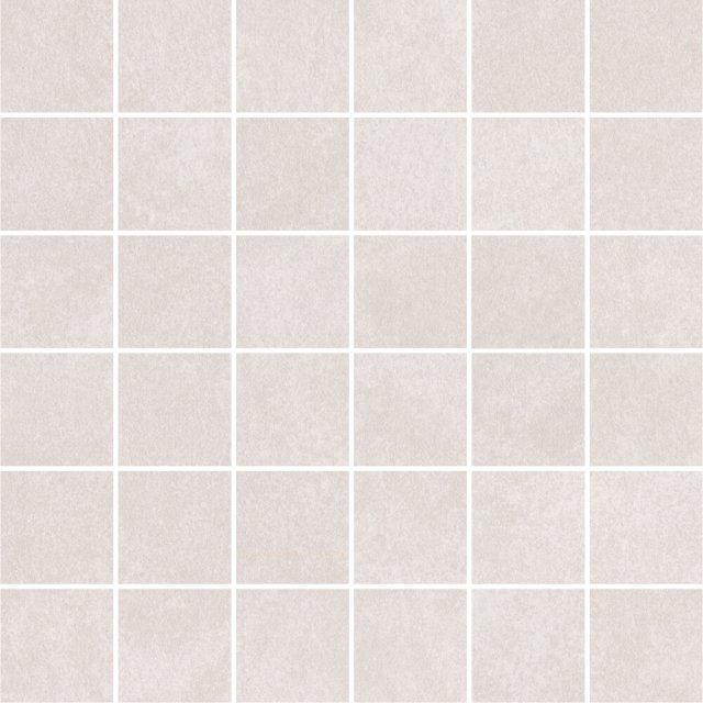 Gres szkliwiony mozaika ARES white mat 29,8x29,8 gat. I