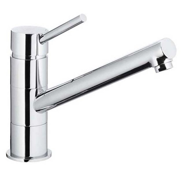 KFA Bateria kuchenna stojąca ANDRA z obrotową wylewką chrom 6533-915-